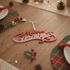Glitter Christmas Merry Letter Sign Dazzling Xmas Tree Hanging Ornament  Wreath