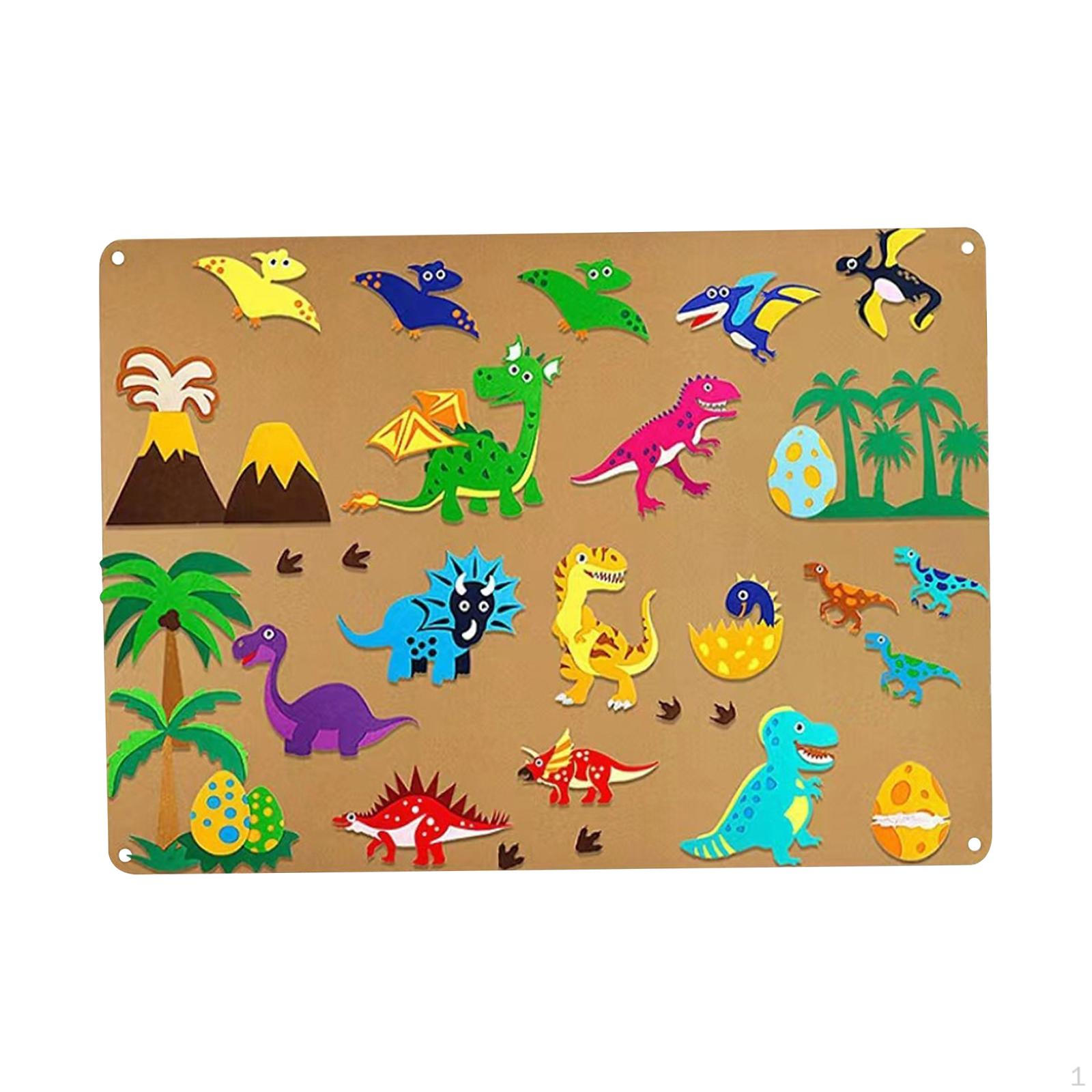 

Доска для сенсорной активности для детей - образовательный игровой набор Dinosaur