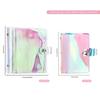 Soft Cover Nail Stamping Plate Holder Dustproof Organizer  For Square Round Plates