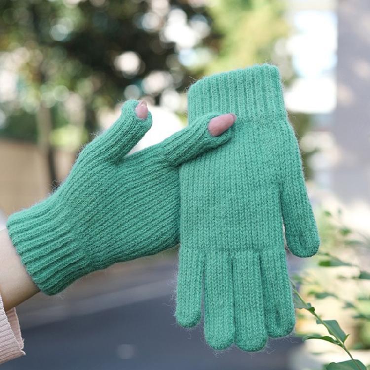 Cold Weather Stretchable Gloves Fleece Liner Gloves Screen Touch Windproof Hand Protections Handwear For Daily Wear