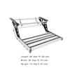 Foldable Step for RV Travel Trailer Lightweight Aluminum Accessory Safe Use