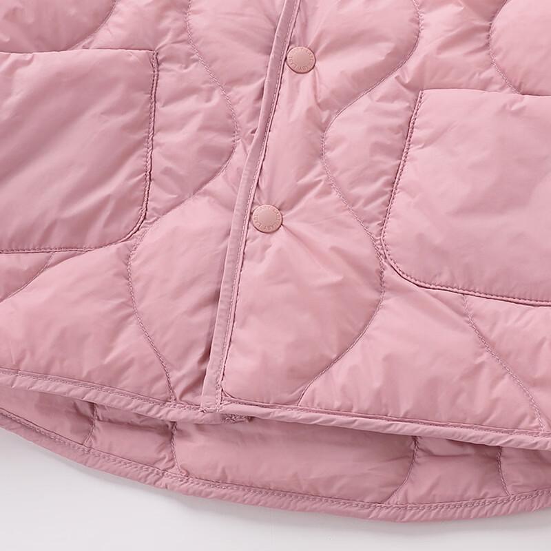 Labi Kids' Full-Zip White Duck Down Winter Jacket