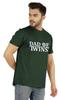 Inkmeso "Dad of Twins" Graphic Tshirt Cotton Jersey Half Sleeve Shirt for