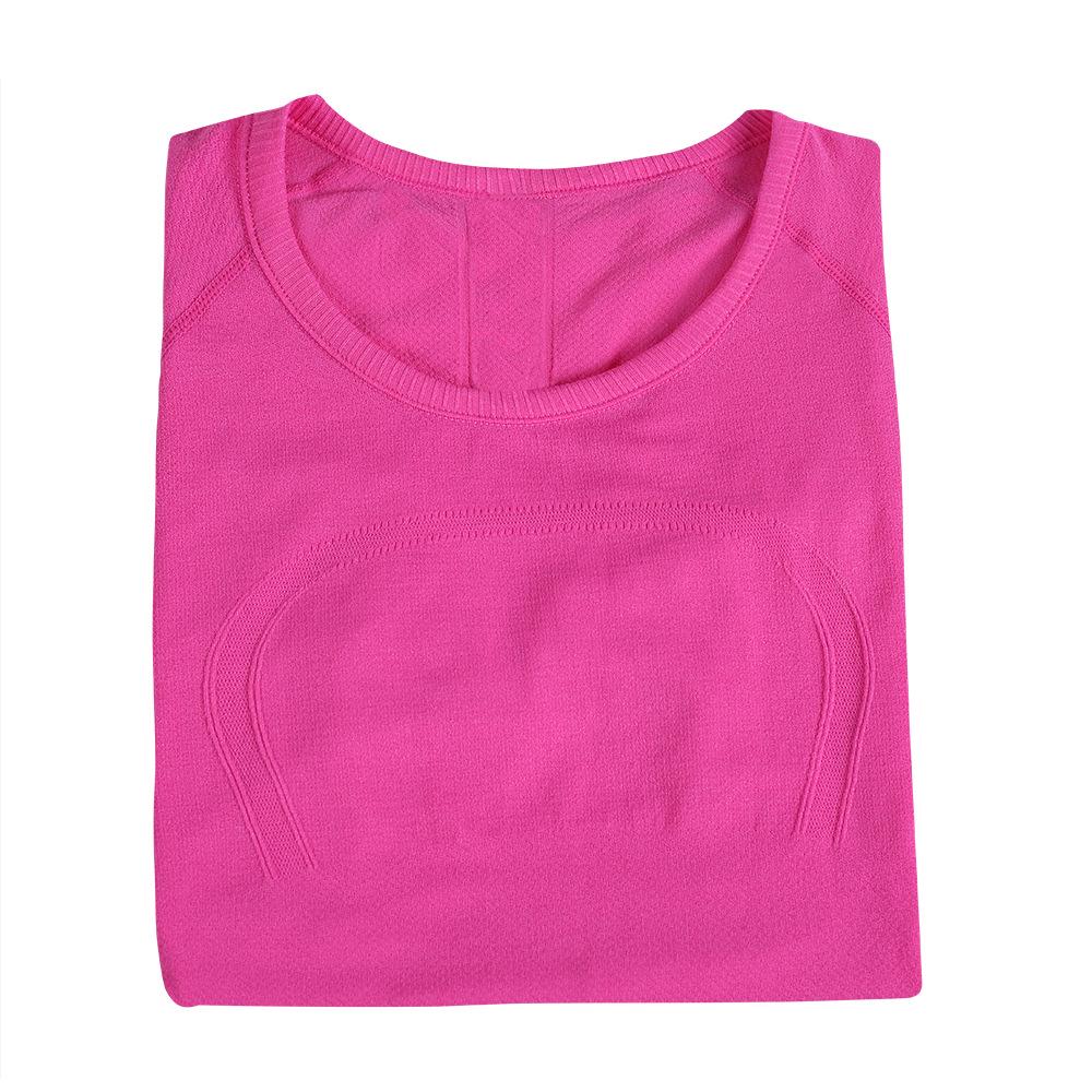 Women's Quick-Dry Sport Crew Neck Short Sleeve Top for Running & Yoga