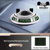 Car Dashboard Phone Holder & Temporary Parking Number Plate