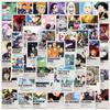 50Pcs/Set Shōnen Manga Series 02 Mixed Magazine Mini Poster Stickers DIY Fashion Mixed Waterproof Doodle Decals Stickers