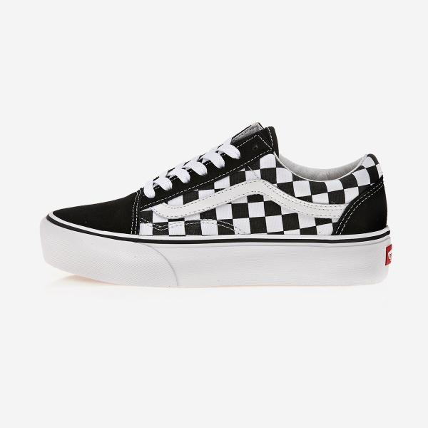 

Vans Old School Platform - Checkerboard Black/True WhiteVN0A3B3UHRK, flat shoes