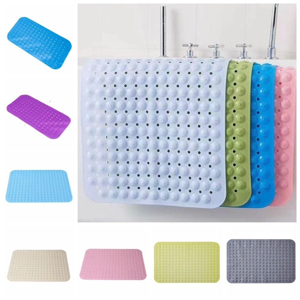 S/M/L Foot Mmassage Pad Non-Slip Massage Shower Pad Floor Mats Water Barrier Mat Elder