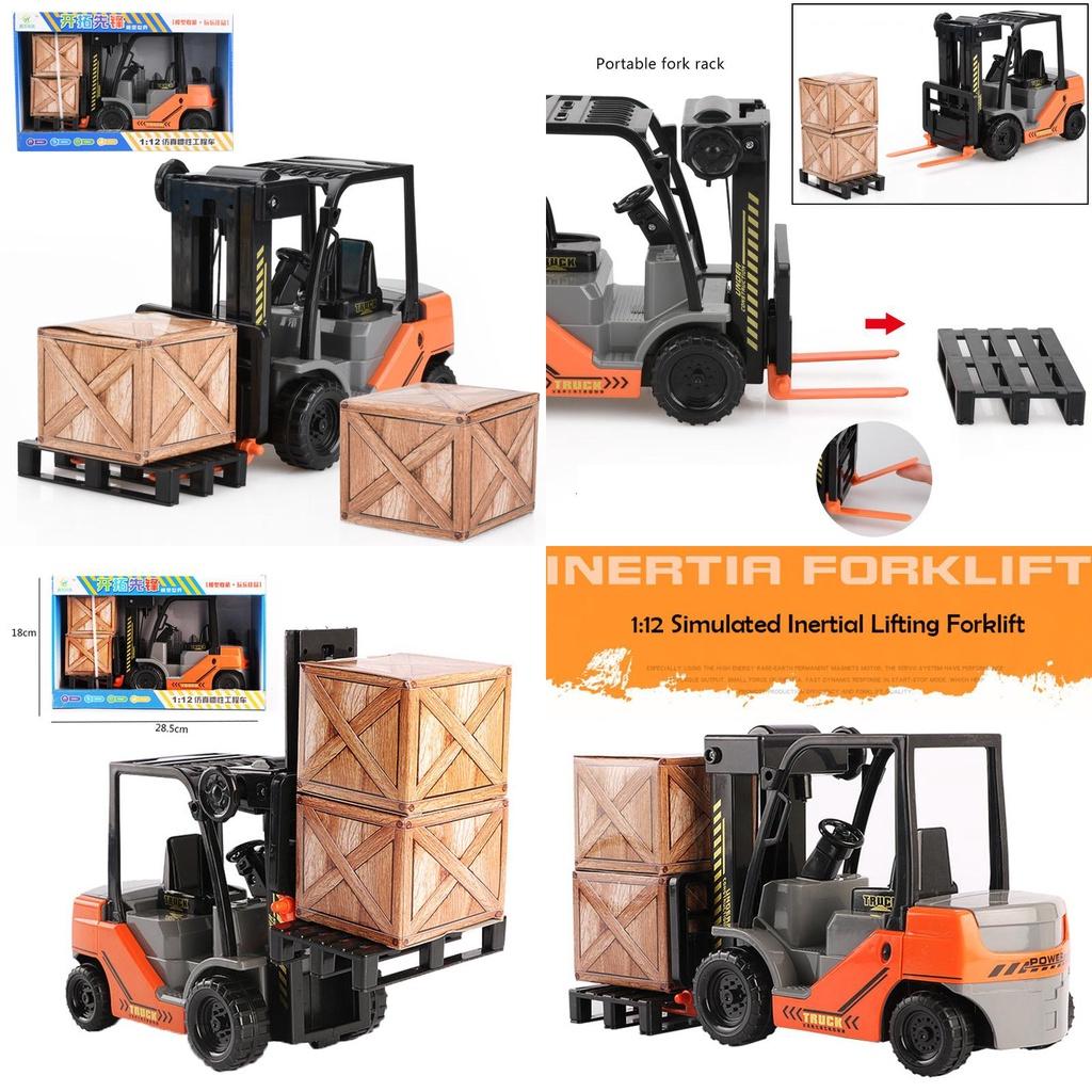 Stunning 112 Scale Forklift Truck Model Car Perfect Construction Vehicle Toy For Kids