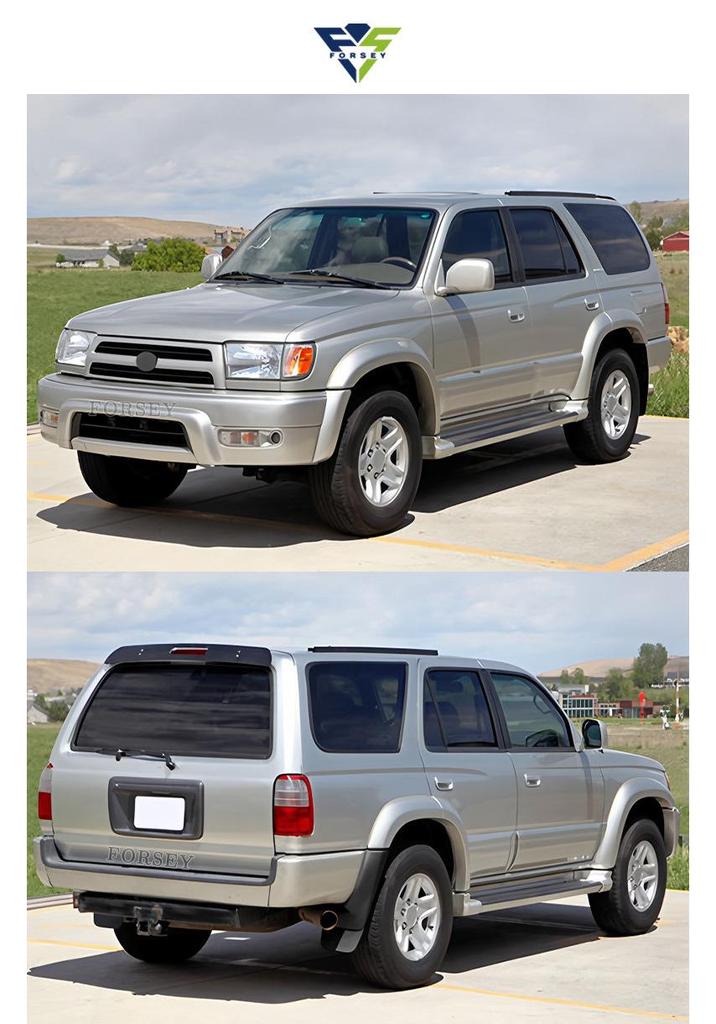 Toyota 4Runner Tire Mud Flaps (1996-2002) - Soft Rubber Mud Guards for Cars