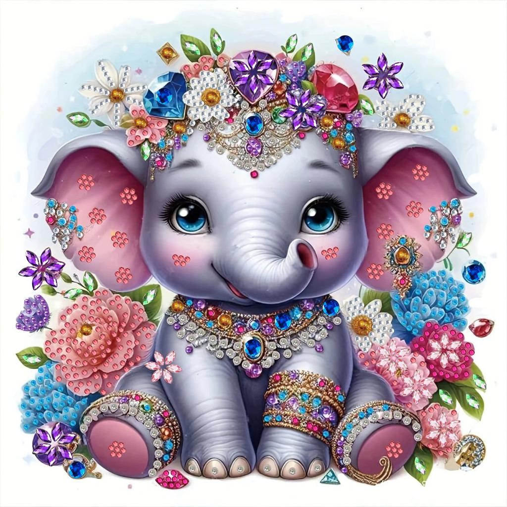 Diamond Painting, Special-Shaped Diamond Painting, Handmade Sticker Material Package 30 * 30 Diamond Sticker Diy Decorative Painting Cross-Border