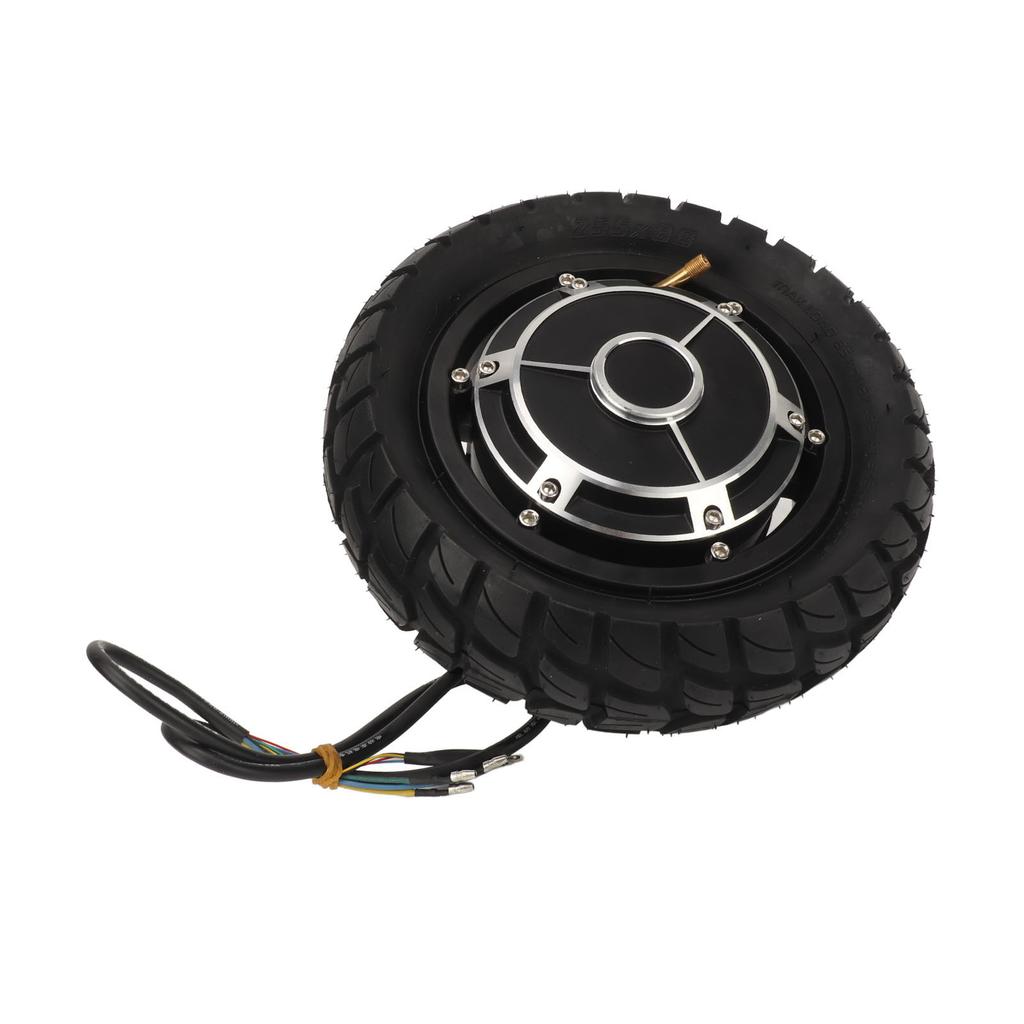 10 Inch Wheel Hub Motor 36v‑60V 1000‑1500W Vaccum Tire Single Side Disc Brake Spilt Hub Motor For Electric Go Kart