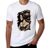 Vintage Japanese Geisha Retro Art Design Tshirt All Match Basic Short Sleeve Top