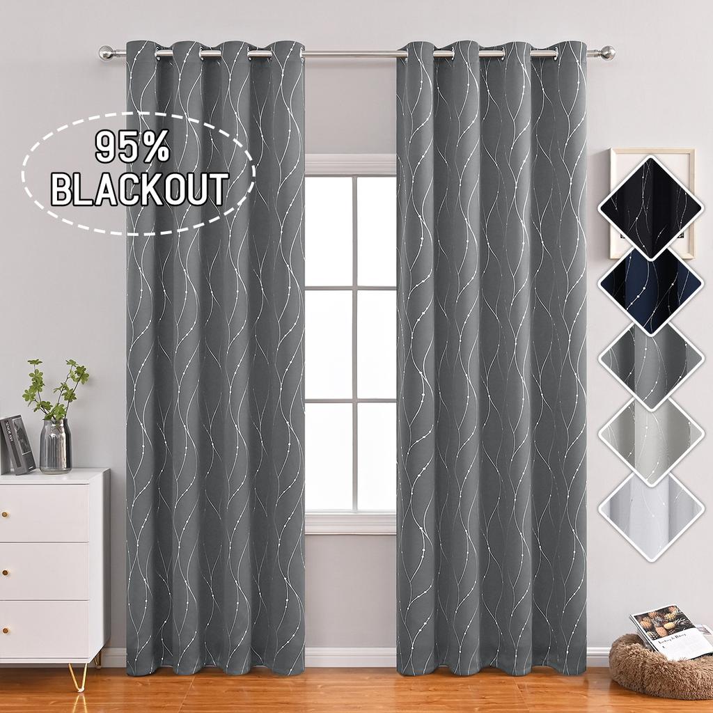 2025New High Quality Curtains Bedroom Living Room Sunscreen Curtains Meteor Curtains