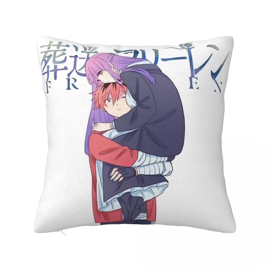 Sousou No Frieren Himmel Eisen Throw Pillow Cover Polyester Cushions for Sofa Novelty Cushion Covers