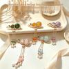 Elegant Song Brocade Hair Clip - Handmade Chinese Style Hair Accessory for Hanfu & Qipao