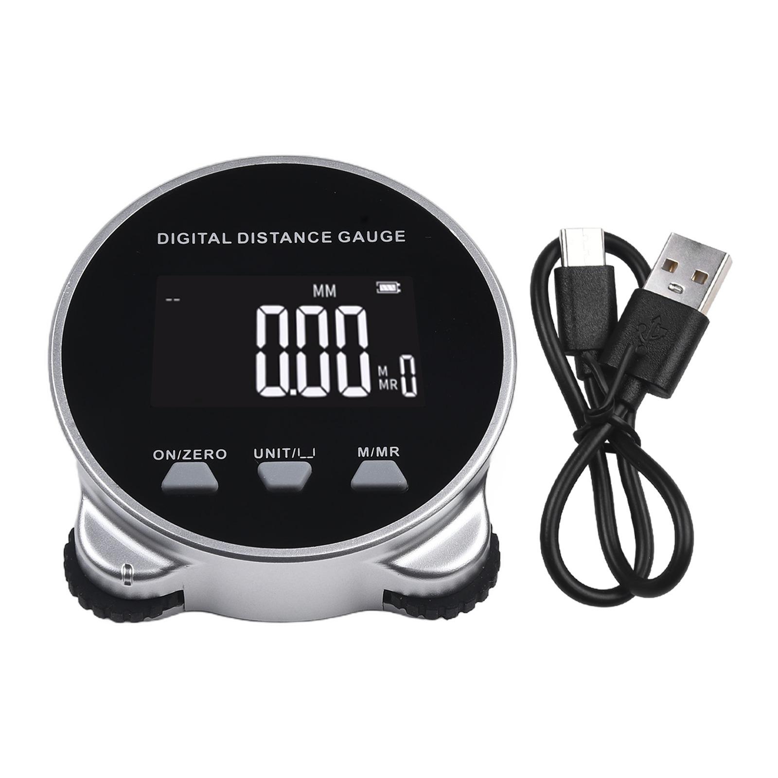 

Удобный роликовый дальномер с диапазоном измерения 200 м и цифровым дисплеем