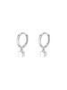 925 Sterling Silver Geometric Square Ear Cuffs - Cold Style 2021