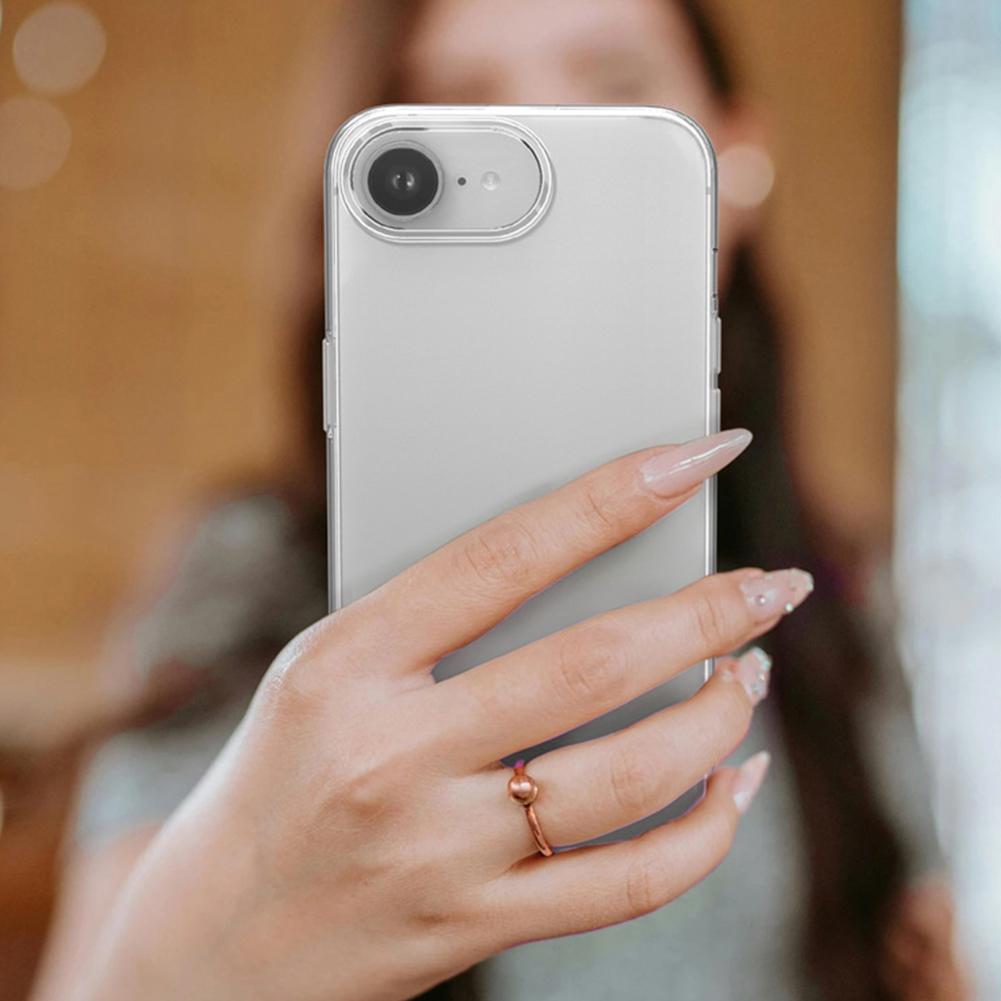 For IPhone 16E Transparent Protective Case Anti-drop Dustproof Ultra-thin For IPhone Phone Mobi E5Z3