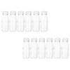 12Pcs Plastic Juice Bottle Portable Beverage Bottle Fruit Tea Bottles Juice Packaging Bottle