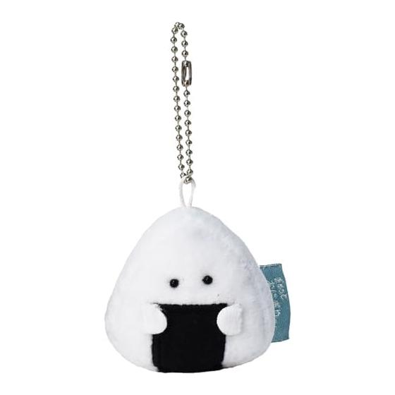 Ippinsha Gyutto Onigiri-san Nori Onigiri-san Mascot Plush Mini Chain Gift 47031