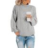 Women's Casual Long Sleeve Chunky Turtleneck Knit Sweater Winter  Long Sleeve Sweater Sweater Sweater