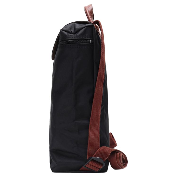 Longchamp Le Pliage 26 Faltbarer Nylon Rucksack Tragetasche Damen Rucksäcke Schwarz 1699089001