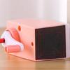 Classroom Manual Pencil Sharpener with Shavings Container, Auto Feeding In Adjustable Thickness Sharpener for Student