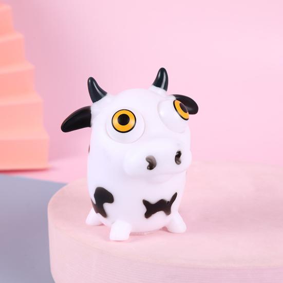 Popping Eyes Animal Squeeze Toy, Stress Relief Cartoon Animal Sensory Toy, Focus Aid Hand Relaxation Fidget Toy, Party Favors