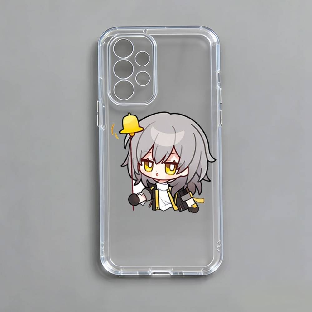 Adorable Stelle  Phone Case For Samsung S25,S24,S21,S22,S23,S30,Ultra,S20,Plus,Fe,Note,10,9,5G Transparent Cover