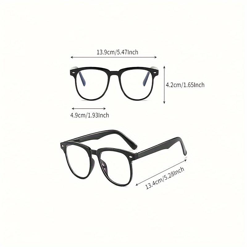 2PCS Blue Light Blocking Glasses Suitable for Computers Reading Gaming Televisions and Mobile Phones