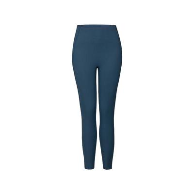 Simple Solid Color Comfortable Moisture Wicking Sports Long Pants Women Bottoms Dark-Blue 2032D044-400