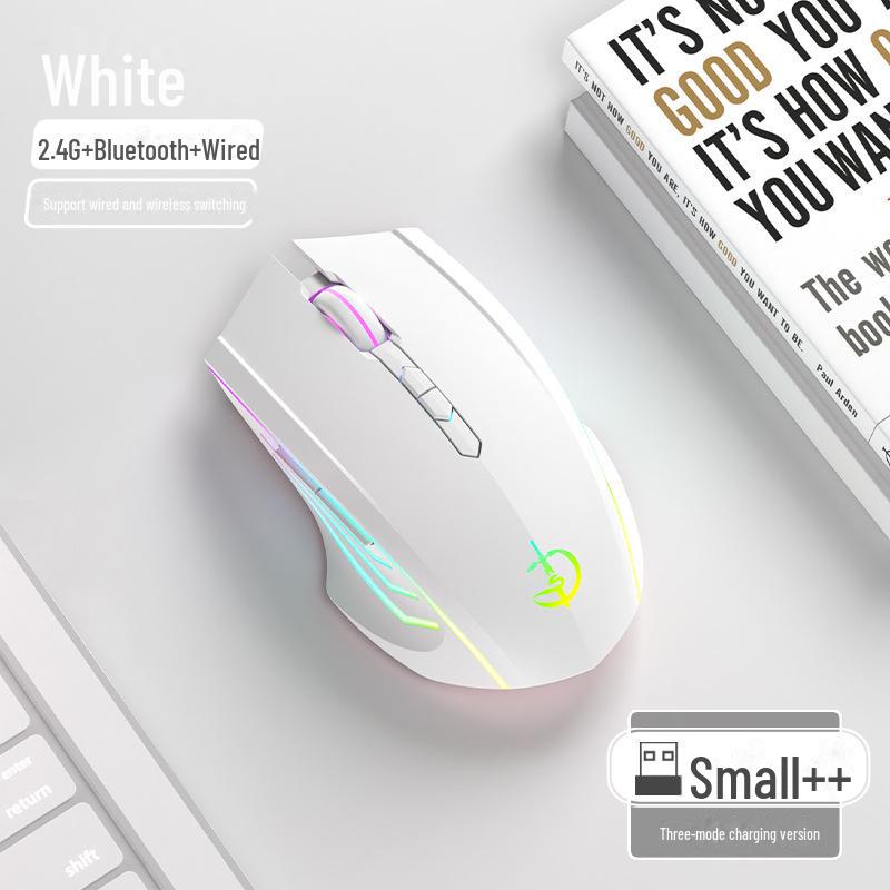 Juggernaut Rechargeable Bluetooth E-sports Mouse for Kids - Silent, Wireless, Compatible with Xiaomi, Lenovo, Huawei