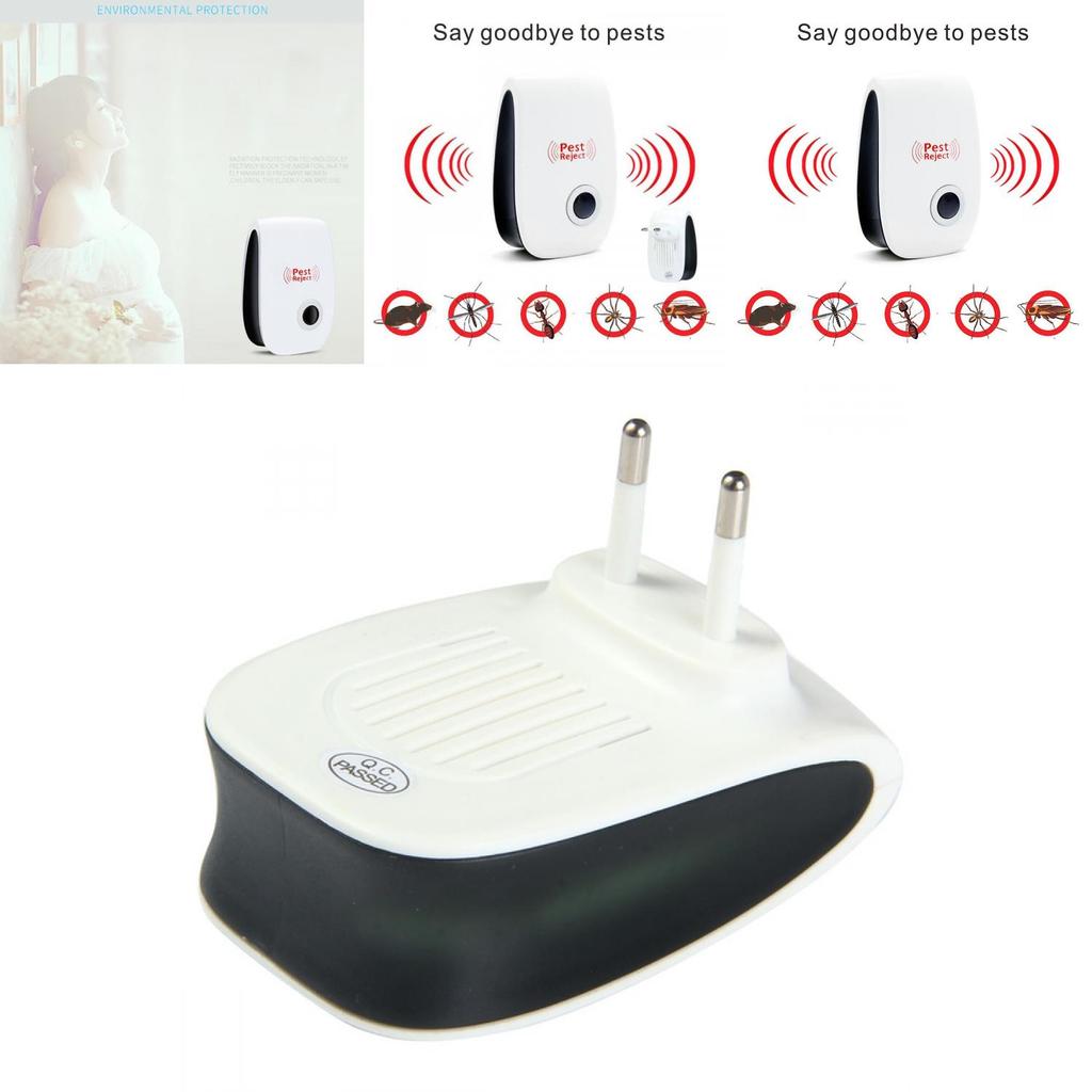 Ultrasonic Animal Repellent Multifunctional Insect And Rodent Repeller For Indoor Spaces
