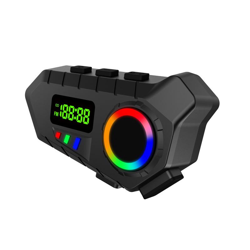 Auricolare Bluetooth per Casco Transfrontaliero: Interfono, Radio FM, Microfono Morbido/Rigido, Impermeabile, Lunga Durata della Batteria