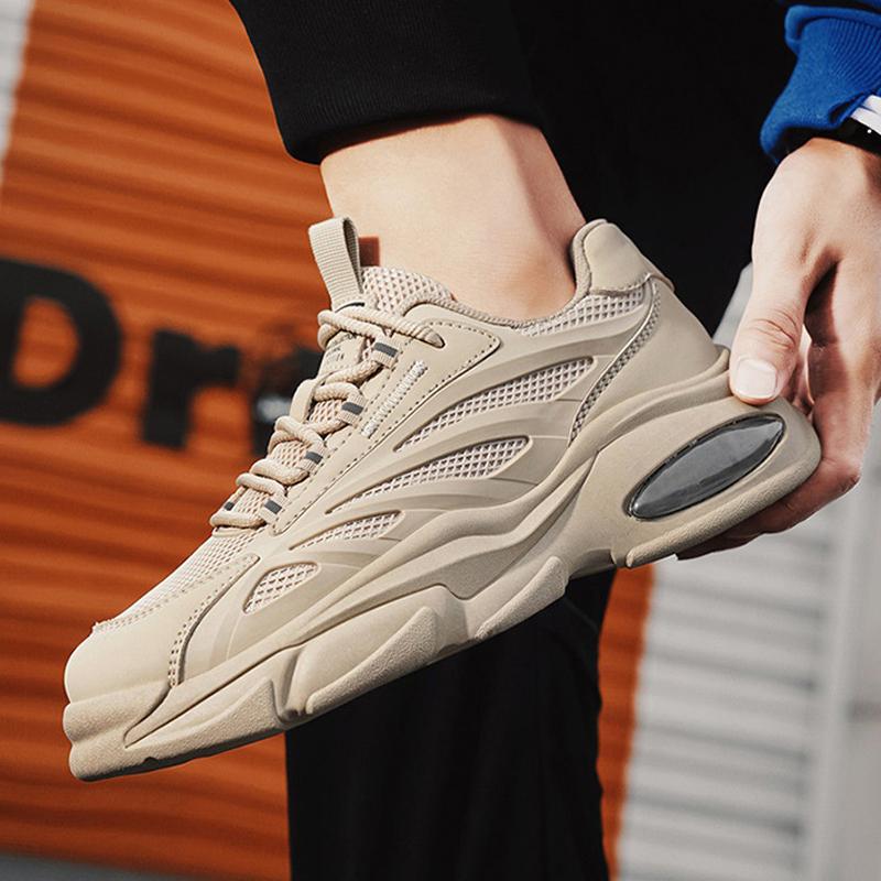 New Men Light Running Shoes Mesh Breathable Sneakers Sport Shoes Men Outdoor Walking Shoes Men Jogging Shoes Men