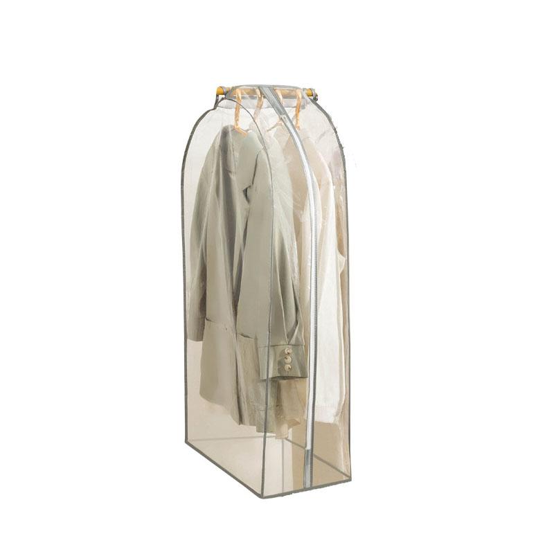 Large Space PEVA  Down Jackets Overcoat Dust Cover Transparent Suit Coat Storage Bag Bedroom Wardrobe Hanging Dust-proof Bag
