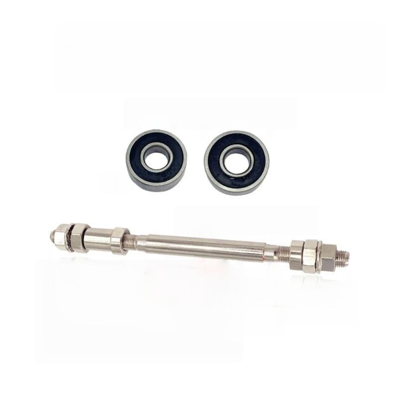 

Bicycles Wheel Hub Axles Shaft 6000 Bearing Mountain Bike Front/Rear Axles Lever Repair Tool Easy To Installation