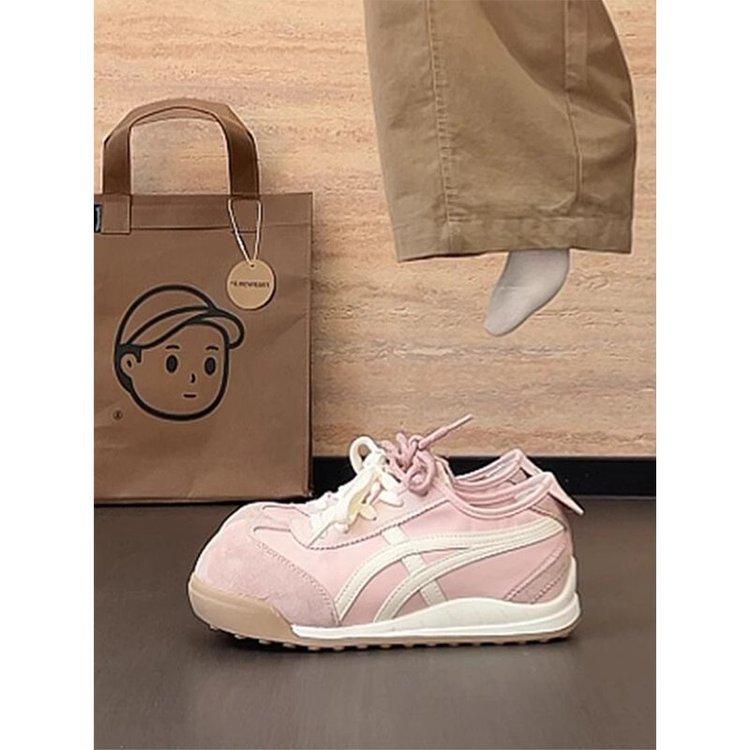 Plateauschuhe Damen neu Frühling Retro Weichsohle Forrest Gump Schuhe vielseitige lässige Board Schuhe Sportschuhe