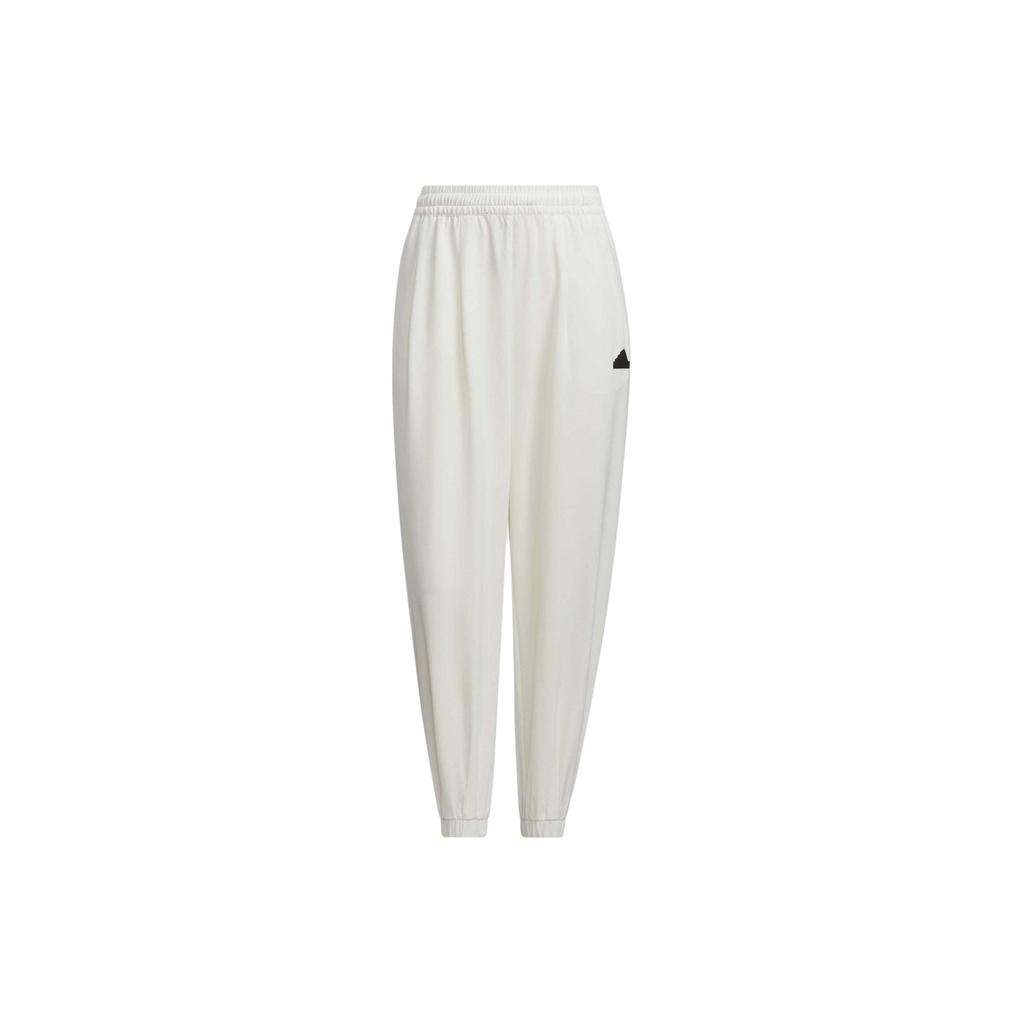 Adidas Sportswear Pants With Printed Logo Women Bottoms White IM8834