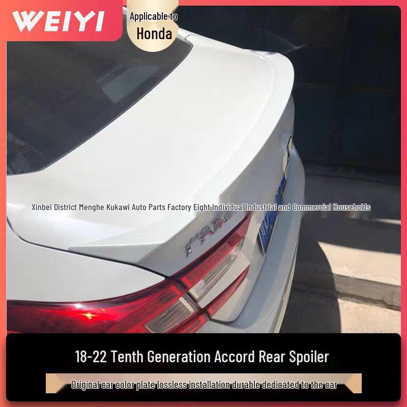 

Tenth Gen Accord (2018-2023) Rear Spoiler Deflector Raw
