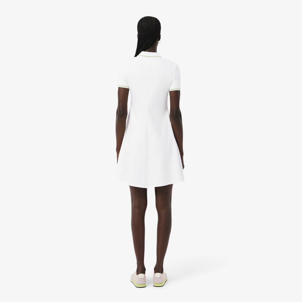 [lacoste] Women's Tipping Detail Polo Dress EF5288-56G3SM