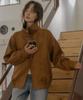 TILL I DIE Suede Quilting High Neck Blouson [Tifa06Jp01]_Camel