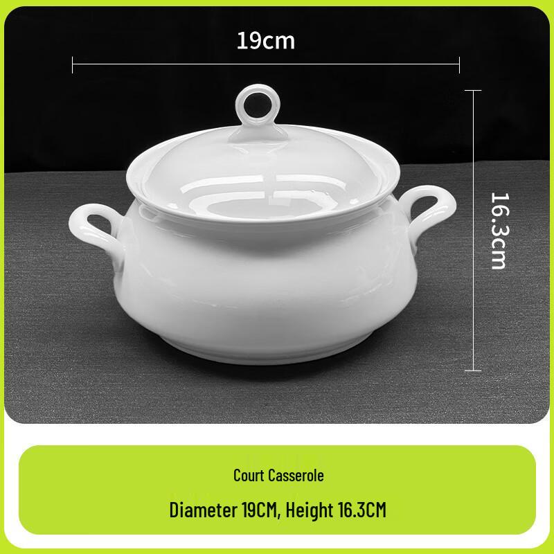 Mod Lande Pure White Ceramic Dinnerware Set