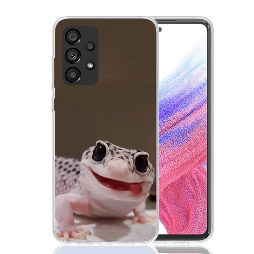 Lizards Geckos Phone Case For Samsung Galaxy A13 A14 A15 A16 A17 A53 A54 A55 A56 A33 A34 A35 A36 A23 A24 A25 A26 A05S A04S Galax