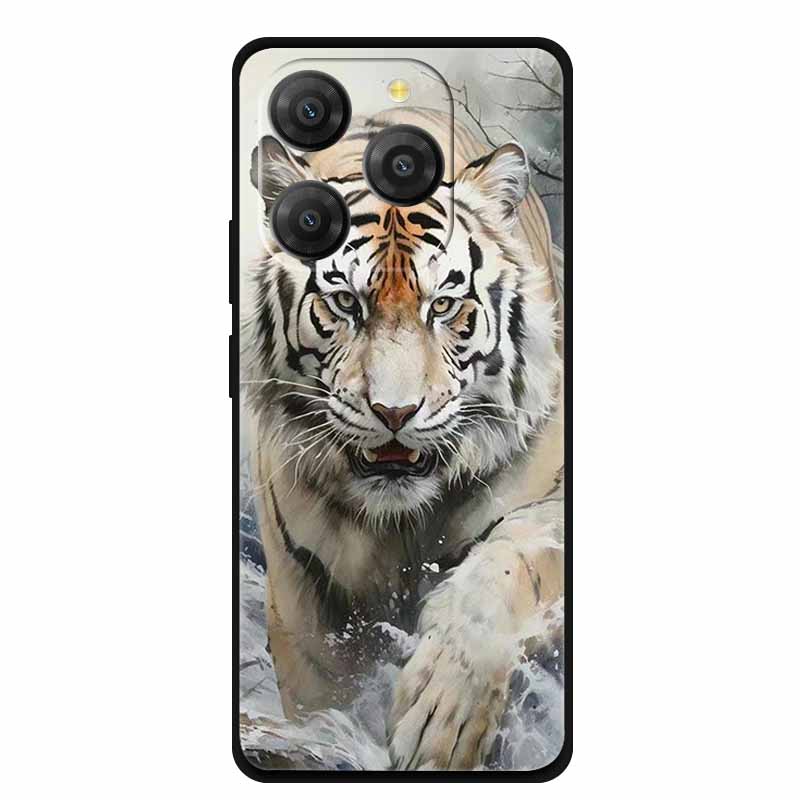 Για θήκη Blackview Shark 9 Shark9 Coque 6.67" Μαύρη Σιλικόνη Μαλακό Πίσω Κάλυμμα Θήκη Για θήκες τηλεφώνου Blackview Shark 9 Αντικραδασμική