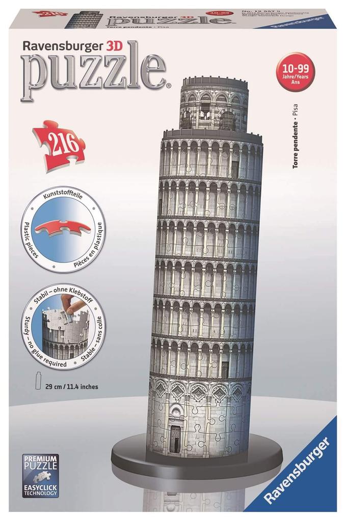 Ravensburger Ravensburger 3D Puzzle Leaning Tower of Pisa 12557 (216 Pieces)