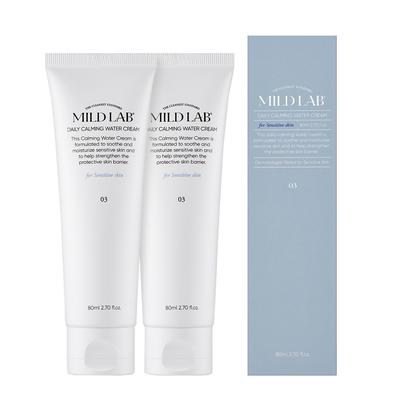 Crema Hidratante Calmante Diaria, 80ml, 2 unidades