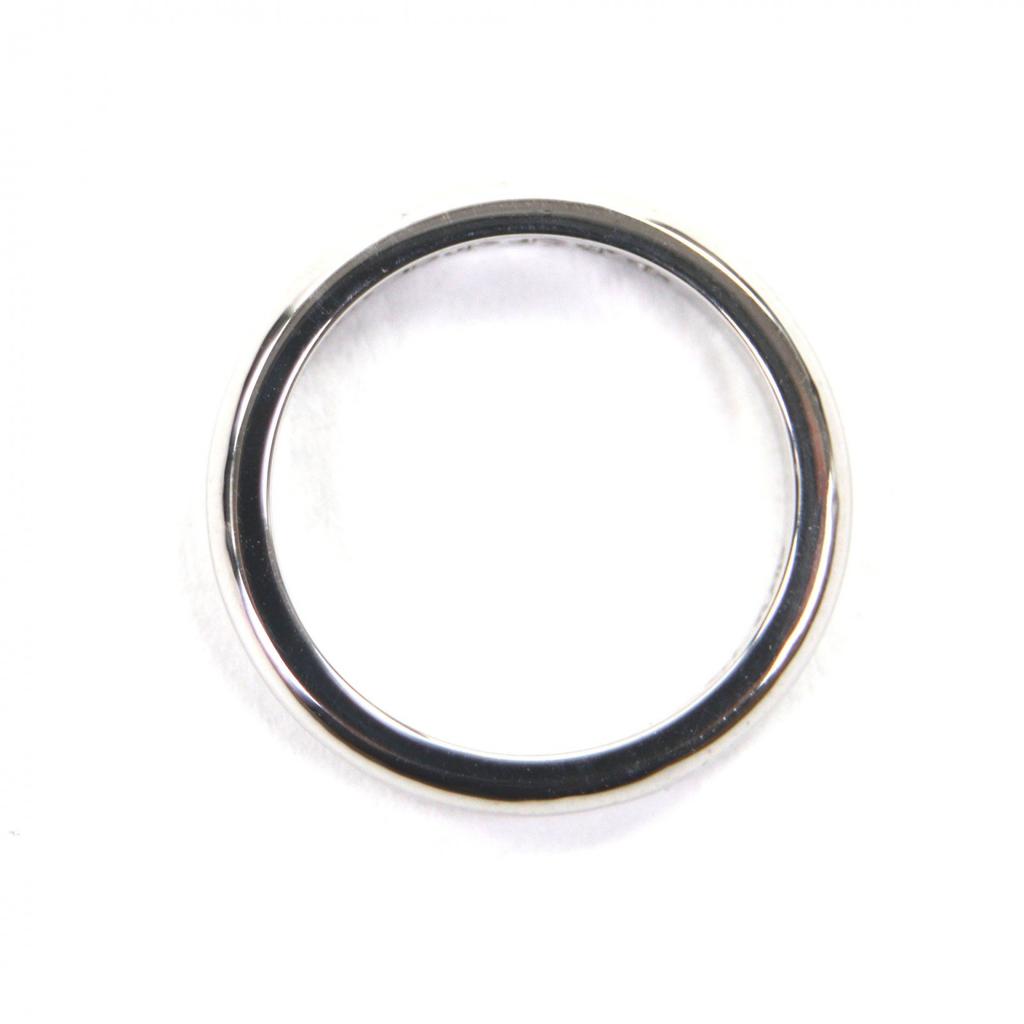 Excellent CHROME HEARTS Ring Wedding Band Silver K18WG Women Used