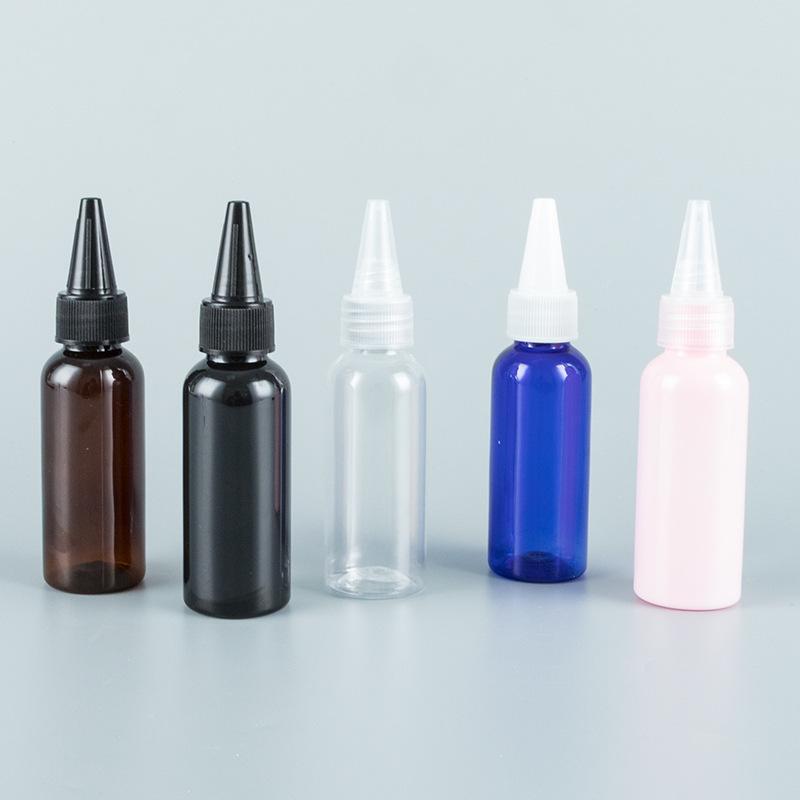 50ml Cosmetic Bottle with Pointed Cap for Essence or Lotion